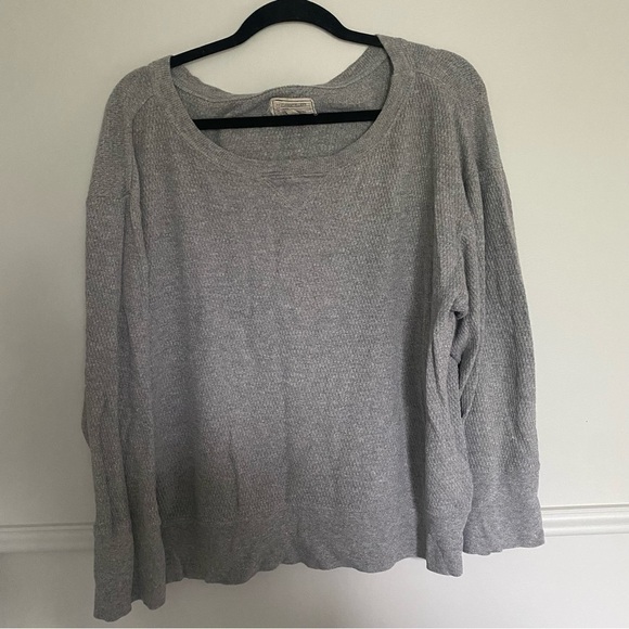 𝅺CURRENT / ELLIOT The Side Zip Stadium Sweatshirt Sz 2 - Picture 3 of 7